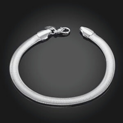 Sterling Silver Snake Chain Bracelet