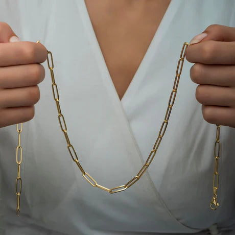 Paperclip Chain Necklace